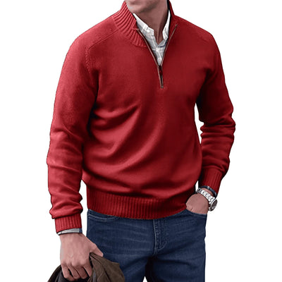 JAMES | STYLISH HALF-ZIP PULLOVER FOR MEN
