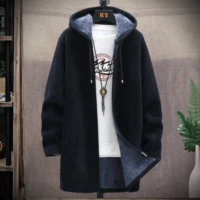 Darian | Warm Knit Jacket with Zipper Closure