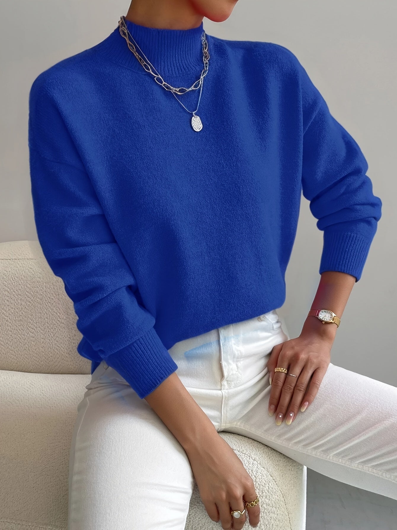 Sofia | Elegant Women’s Turtleneck Sweater – Modern Style