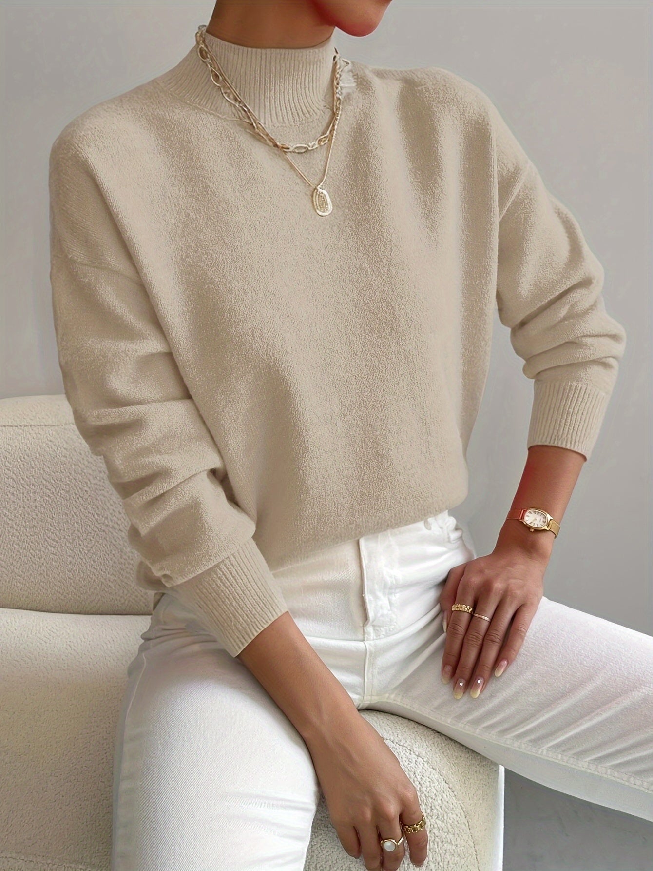 Sofia | Elegant Women’s Turtleneck Sweater – Modern Style