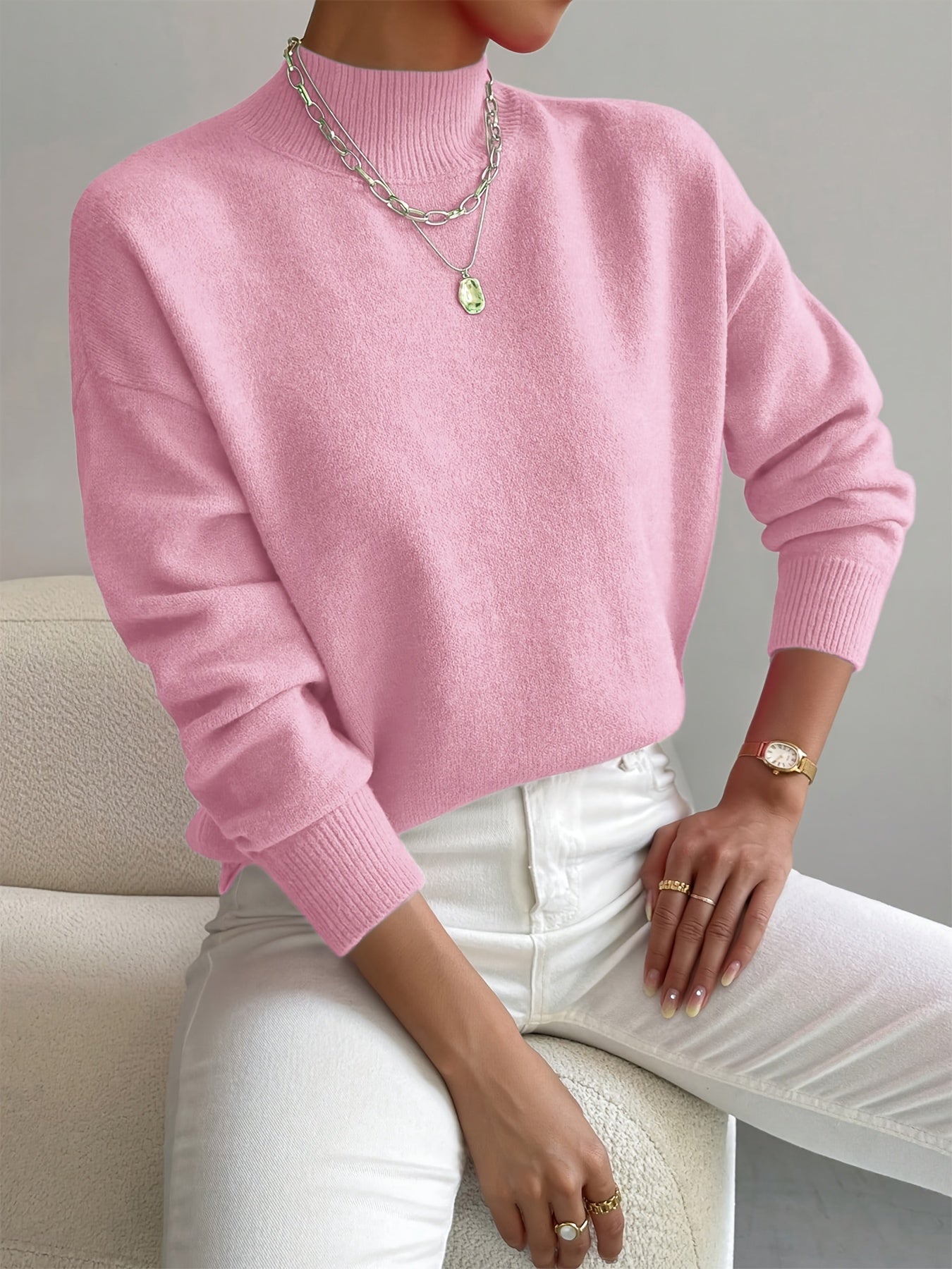 Sofia | Elegant Women’s Turtleneck Sweater – Modern Style