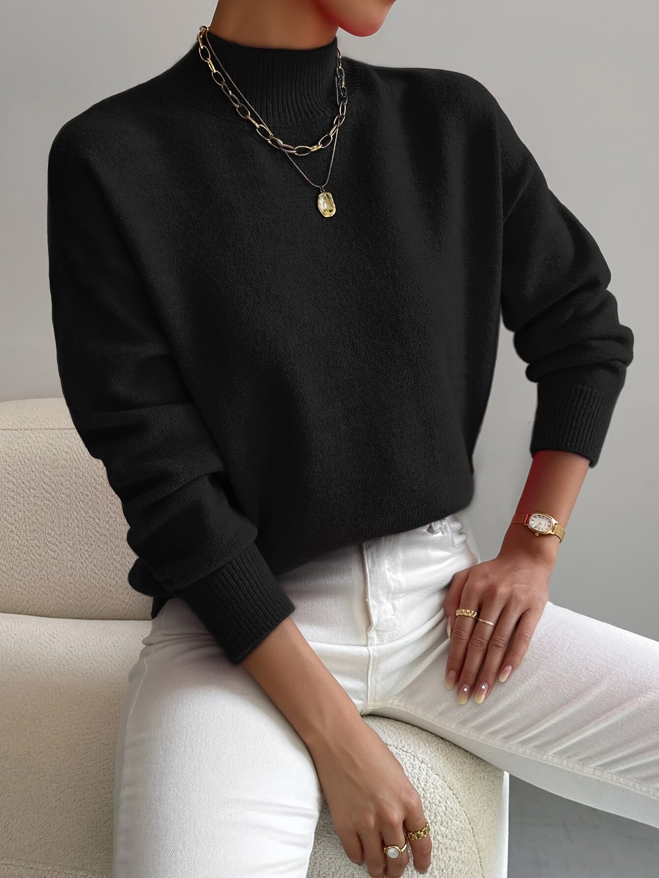 Sofia | Elegant Women’s Turtleneck Sweater – Modern Style