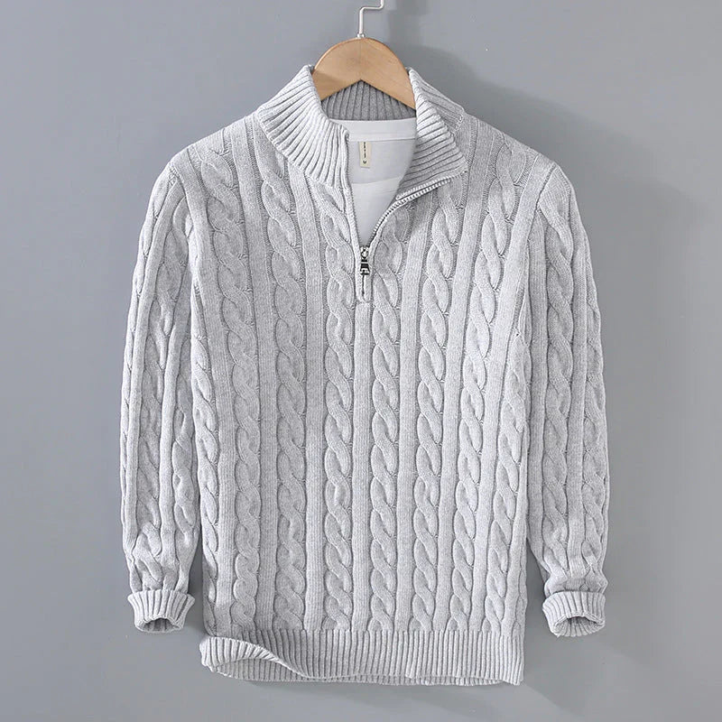Felix | Stylish Half-Zip Sweater for Men