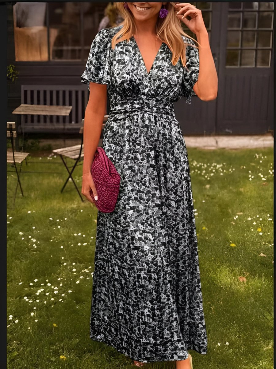 Olivia | Elegant Floral Dress for Women