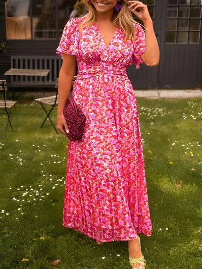 Olivia | Elegant Floral Dress for Women
