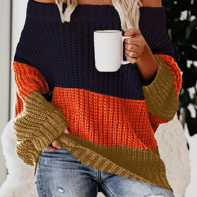 Karyll | Effortless Style Chic Comfort Off-Shoulder Knit Sweater