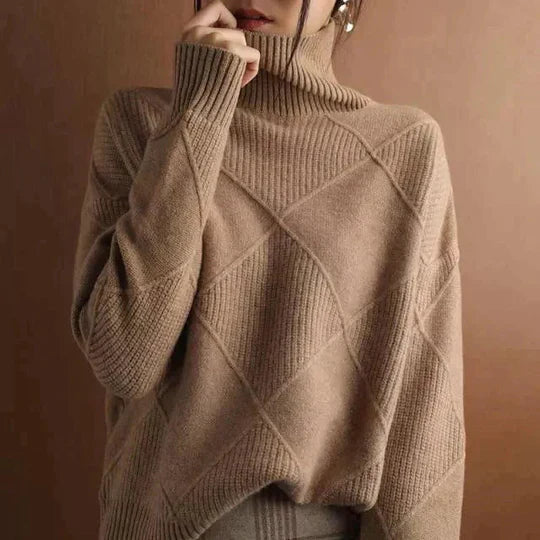 OLIVIA | STYLISH TURTLENECK SWEATER