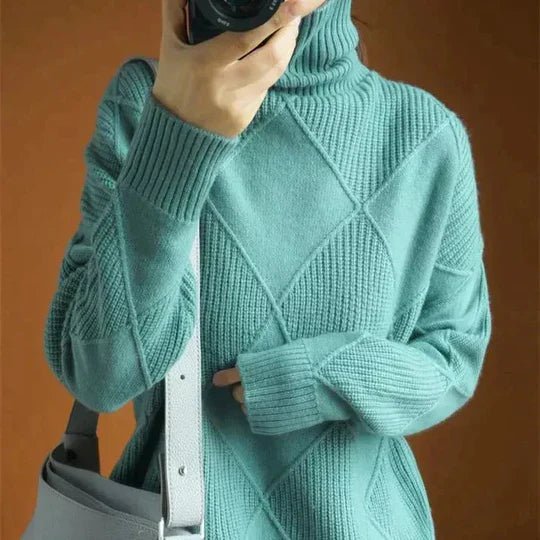 OLIVIA | STYLISH TURTLENECK SWEATER