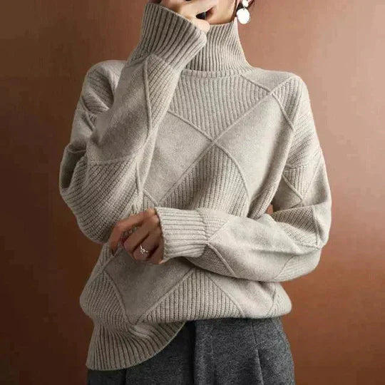 OLIVIA | STYLISH TURTLENECK SWEATER