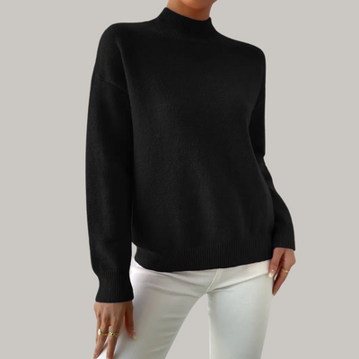 Hannah | Comfortable Knit Sweater in Basic Style
