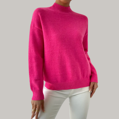 Hannah | Comfortable Knit Sweater in Basic Style