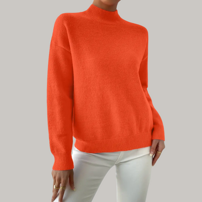 Hannah | Comfortable Knit Sweater in Basic Style
