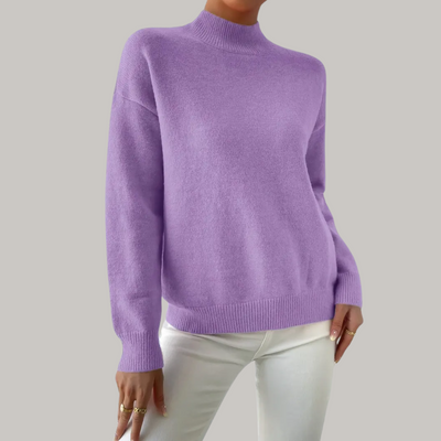 Hannah | Comfortable Knit Sweater in Basic Style