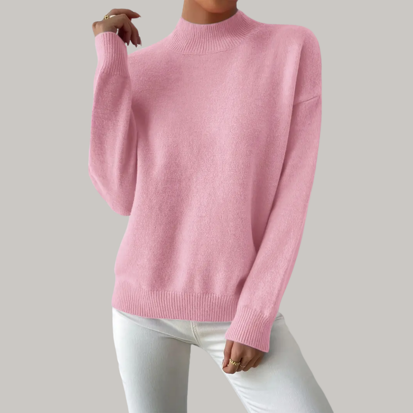 Hannah | Comfortable Knit Sweater in Basic Style