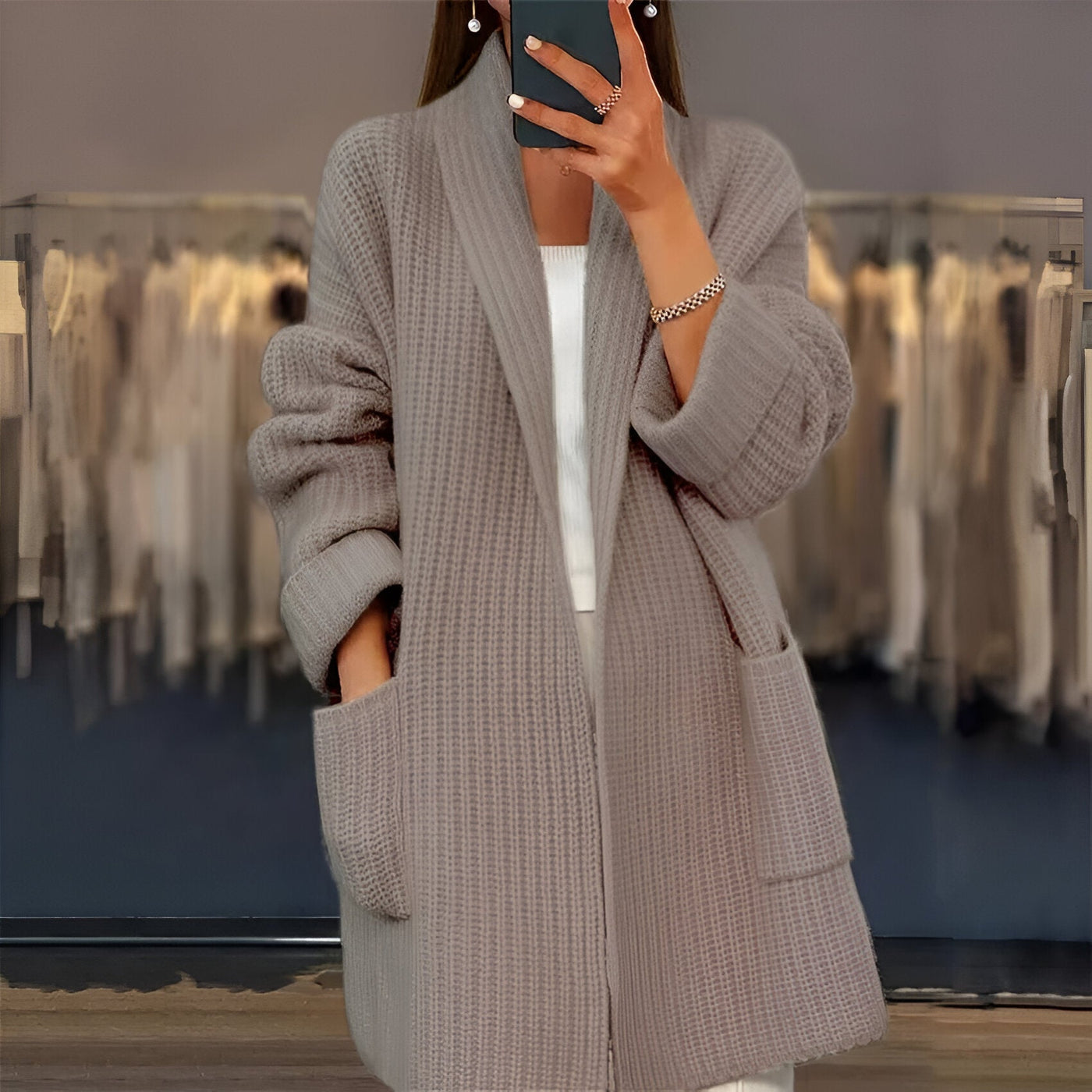 ISOLDE | Elegant Luxury Cardigan in Modern Style