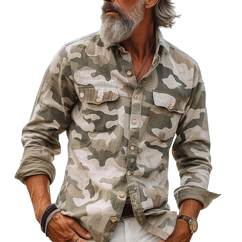 Edward | Military Style Shirt for Men