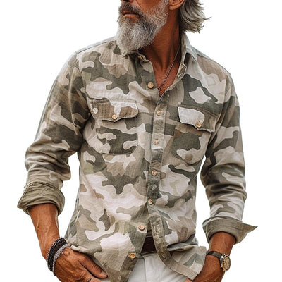Edward | Military Style Shirt for Men