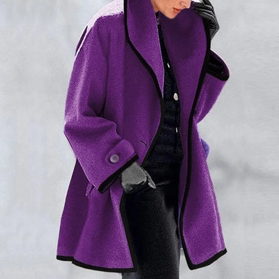 Lorena | Soft Trench Coat in Elegant Design