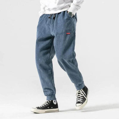 Kenji | Oversized Corduroy Pants with Stretch Waistband