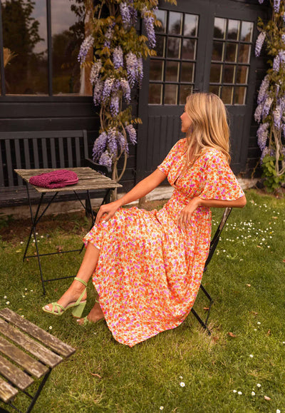 Olivia | Elegant Floral Dress for Women