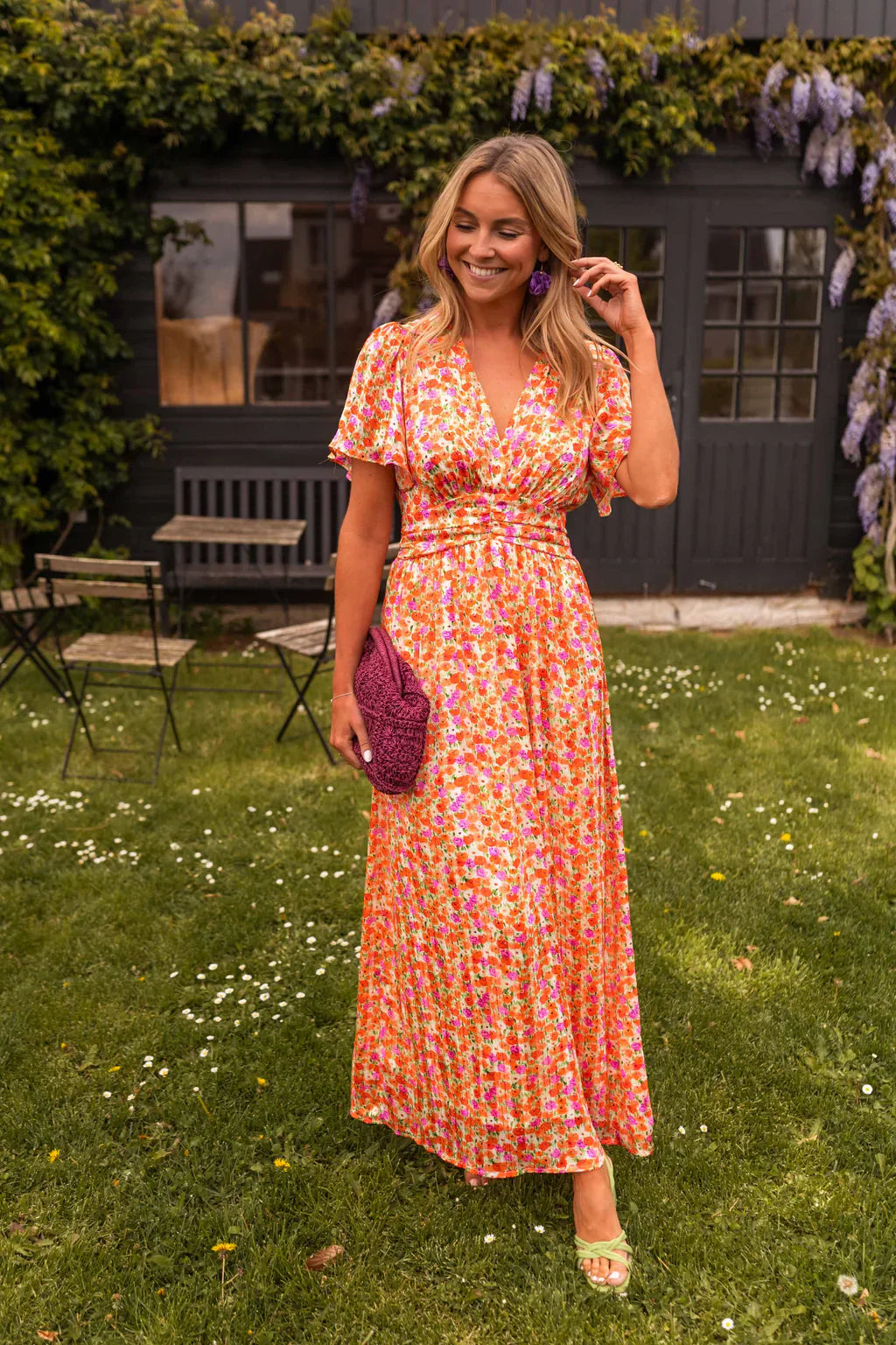 Olivia | Elegant Floral Dress for Women