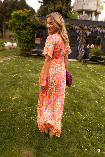 Olivia | Elegant Floral Dress for Women