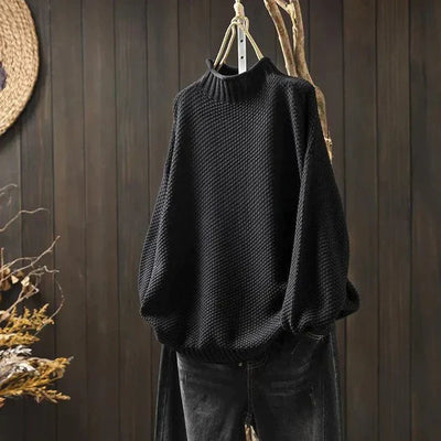 MILOU | KNITTED TURTLENECK SWEATER WITH STYLE