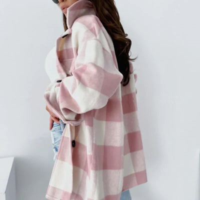 Elise | Stylish & Comfortable Fall Checked Jacket
