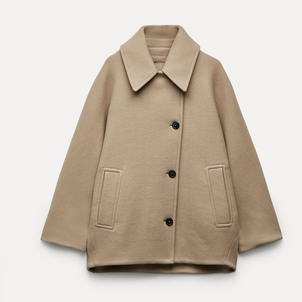 Jazzy | Oversized Wool Coat for Stylish Winter Looks