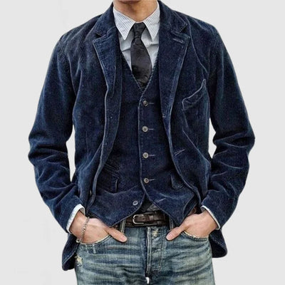 Leon | Men’s Corduroy Jacket in Trendy Vintage Style