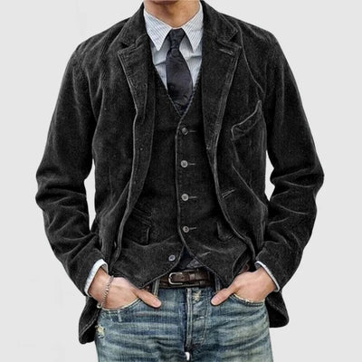 Leon | Men’s Corduroy Jacket in Trendy Vintage Style