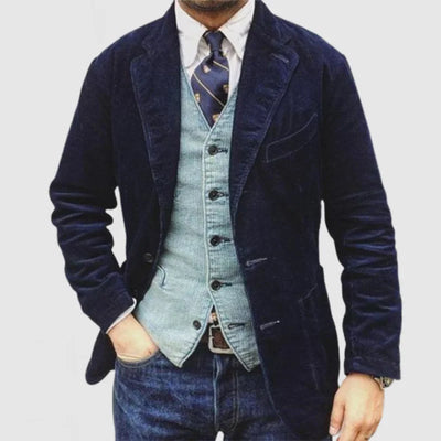 Leon | Men’s Corduroy Jacket in Trendy Vintage Style