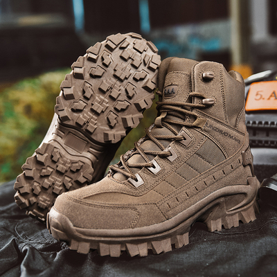 Eli | Waterproof Outdoor Combat Boots for Men with Puncture Protection