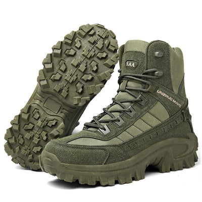 Jarrell | Waterproof Outdoor Combat Boots for Men (with Puncture Protection)