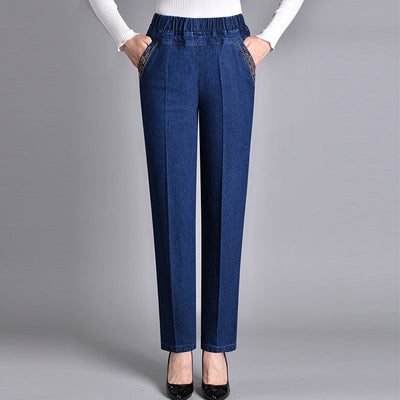 Vanessa | Stylish High-Waist Jeans with Side Pockets