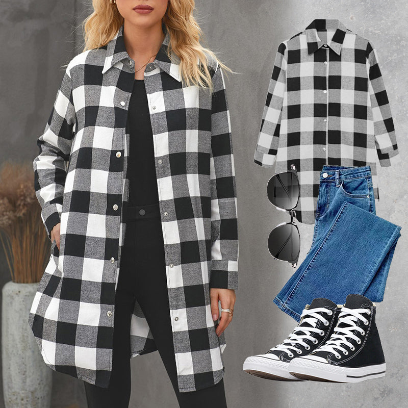 Stephanie | Striped Vest with Sleeves for Women