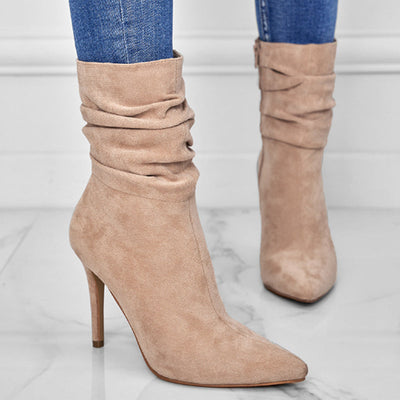 Isolde | Premium Boots in Stylish Suede Look