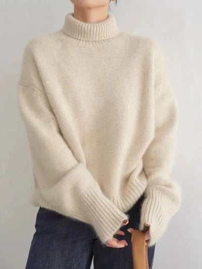 Lin | Turtleneck Sweater Made of Soft Knit Fabric