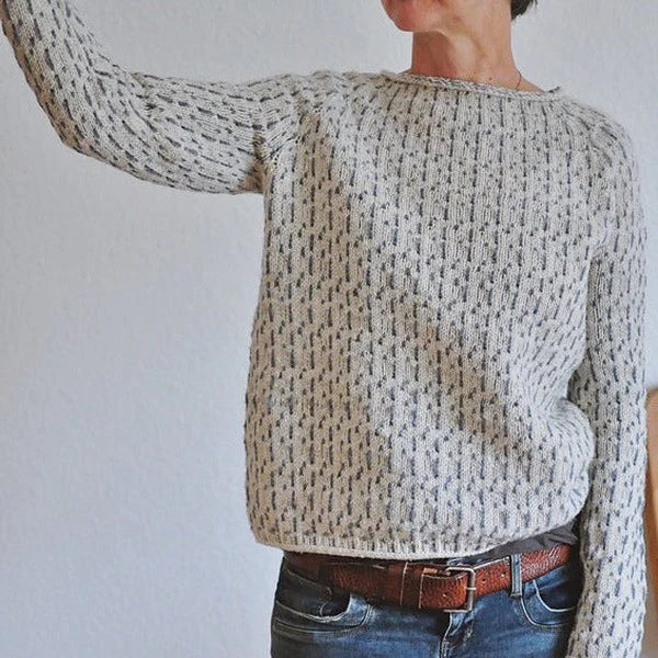 Emelie | Stylish Sweater in Gray for Every Occasion