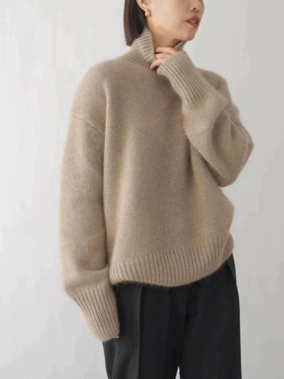 Lin | Turtleneck Sweater Made of Soft Knit Fabric