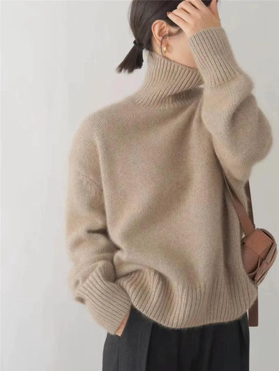 Lin | Turtleneck Sweater Made of Soft Knit Fabric