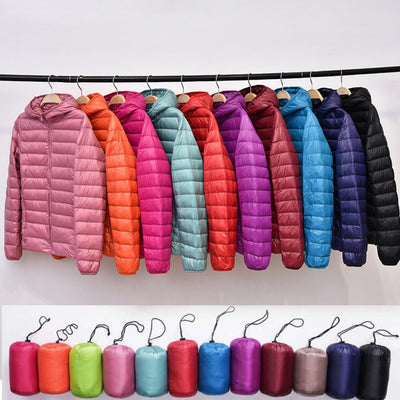 EDRIC | New Quilted Jacket with White Down Filling