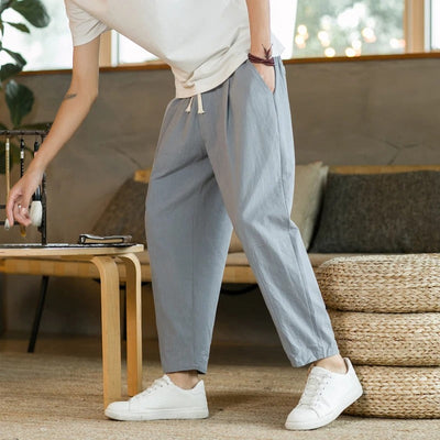 Felix | Airy Linen Pants for Hot Days