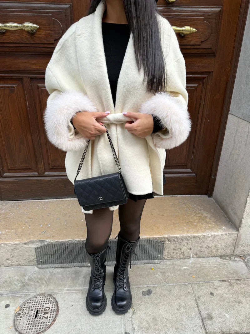 Celine | Women’s Wool Blend Coat Luxurious & Stylish