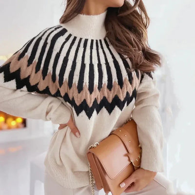 Harper Women's Casual Sweater with Relaxed Fit