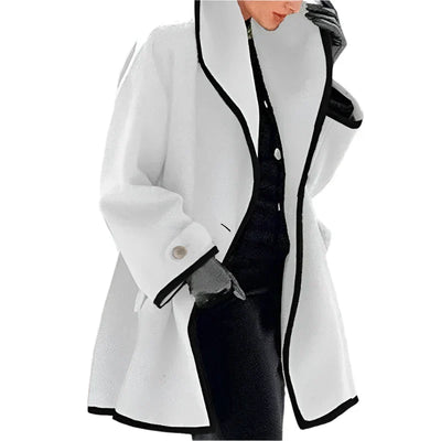 Lorena | Soft Trench Coat in Elegant Design